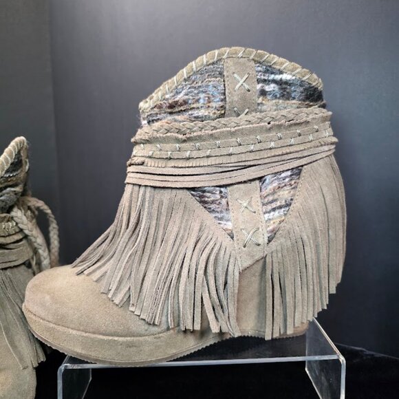 Naughty Monkey Women's Canyon Dream Ankle Bootie 9 - Picture 3 of 15